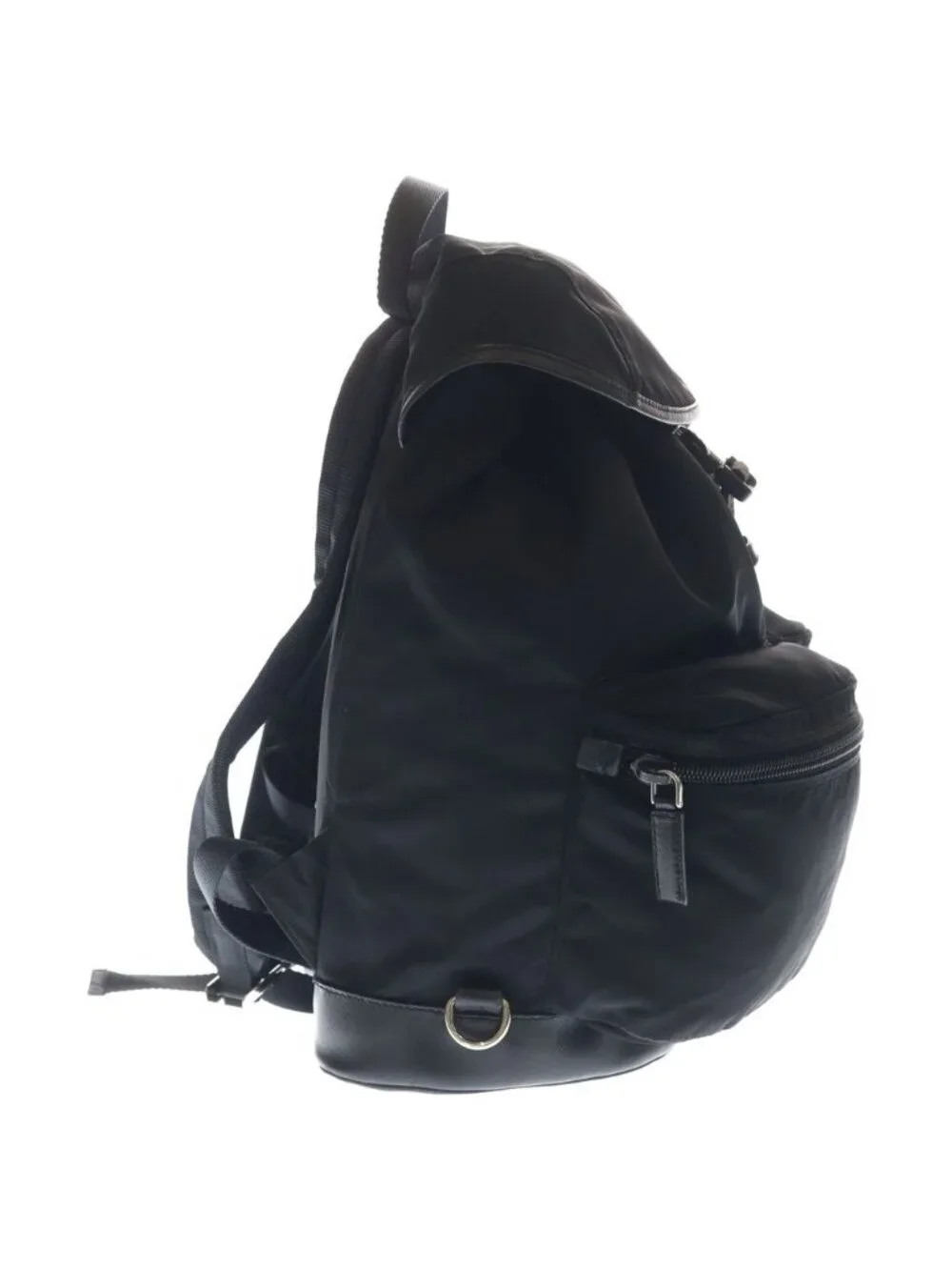 Prada Nylon Backpack Black